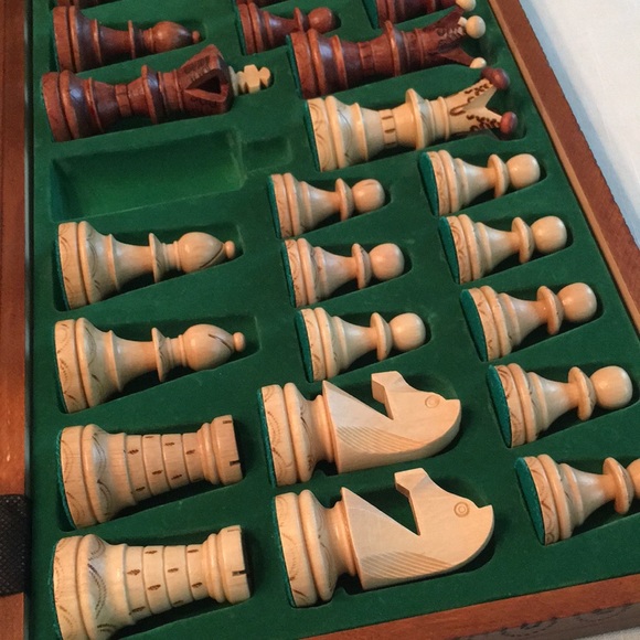 Husaria European International Chess Wooden Game